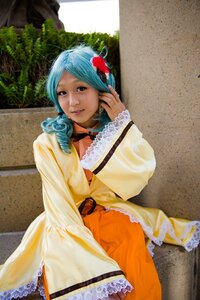 Rating: Safe Score: 0 Tags: 1girl dress hair_ornament kanaria lips long_sleeves photo realistic see-through sitting solo User: admin