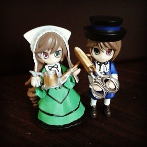 Rating: Safe Score: 0 Tags: 3girls blue_dress blue_eyes brown_hair doll dress full_body green_dress green_eyes hat head_scarf heterochromia holding long_hair long_sleeves looking_at_viewer multiple_dolls multiple_girls red_eyes short_hair siblings sisters souseiseki standing suiseiseki tagme top_hat twins very_long_hair watering_can User: admin