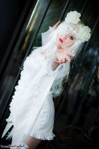 Rating: Safe Score: 0 Tags: 1girl artist_name dress fingernails flower hair_flower hair_ornament kirakishou lips long_hair looking_at_viewer nail_polish solo standing white_dress white_flower white_hair white_rose User: admin