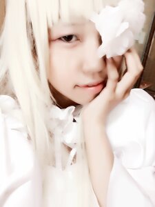 Rating: Safe Score: 0 Tags: 1girl bangs blonde_hair closed_mouth kirakishou lips looking_at_viewer nose realistic solo striped striped_shirt vertical_stripes User: admin