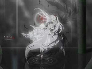 Rating: Safe Score: 0 Tags: 1girl cloud cloudy_sky dress feathers floating_hair flower hair_flower hair_ornament image long_hair rose solo suigintou very_long_hair white_dress white_hair User: admin