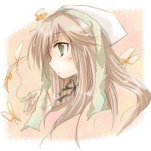Rating: Safe Score: 0 Tags: 1girl animal blue_butterfly bug butterfly butterfly_hair_ornament dragonfly green_eyes image insect long_hair looking_away profile ribbon solo suiseiseki upper_body User: admin