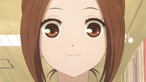 Rating: Safe Score: 0 Tags: 1girl bangs blush brown_eyes brown_hair close-up closed_mouth eyebrows_visible_through_hair face human indoors looking_at_viewer portrait saitou screenshot smile solo User: admin