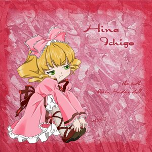 Rating: Safe Score: 0 Tags: 1girl :t blonde_hair bloomers bow dress frills green_eyes hair_bow hina_ichigo hinaichigo image long_sleeves pink_bow pink_dress pink_footwear pink_theme pout short_hair solo underwear User: admin