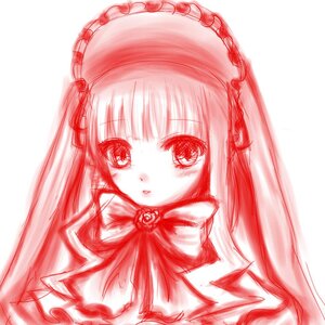 Rating: Safe Score: 0 Tags: 1girl bangs blush bow bowtie flower image long_hair looking_at_viewer monochrome pink_theme red_theme ribbon rose shinku simple_background solo twintails upper_body white_background User: admin