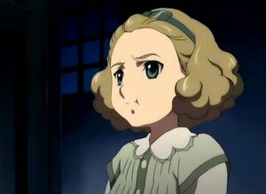 Rating: Safe Score: 0 Tags: 1girl :t blonde_hair food hairband human night sarah screenshot shirt short_hair sky sleeveless solo upper_body User: admin