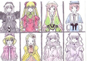 Rating: Safe Score: 0 Tags: 6+girls blonde_hair dress frills head_scarf hina_ichigo image kanaria long_hair long_sleeves looking_at_viewer multiple multiple_girls shinku smile souseiseki standing suigintou suiseiseki tagme twins twintails upper_body very_long_hair wings User: admin