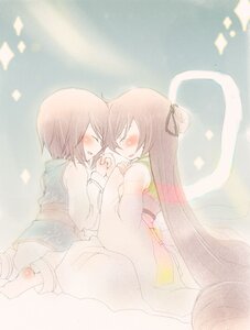 Rating: Safe Score: 0 Tags: 2girls blush brown_hair closed_eyes holding_hands image interlocked_fingers japanese_clothes long_hair multiple_girls pair short_hair souseiseki suiseiseki very_long_hair yuri User: admin