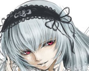 Rating: Safe Score: 0 Tags: 1girl bangs closed_mouth face hair_ribbon image looking_at_viewer portrait red_eyes remilia_scarlet ribbon silver_hair simple_background solo suigintou white_background User: admin