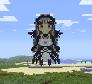Rating: Safe Score: 0 Tags: 1girl blue_sky building cloud day image outdoors pixel_art sky solo suigintou tree User: admin