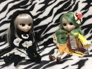 Rating: Safe Score: 0 Tags: 2girls bangs black_eyes doll dress flower frills green_hair long_hair long_sleeves looking_at_viewer multiple_dolls multiple_girls shoes sitting tagme User: admin