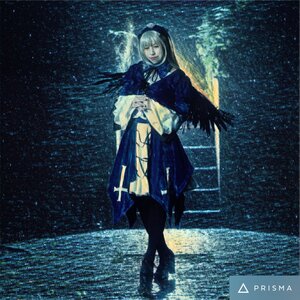 Rating: Safe Score: 0 Tags: 1girl dress long_hair night night_sky sky solo standing star_(sky) starry_background starry_sky suigintou wings User: admin