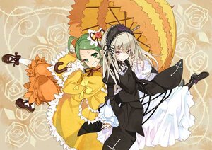 Rating: Safe Score: 0 Tags: 2girls ahoge back-to-back commentary_request dress flower frills green_eyes green_hair grin hairband image kanaria lolita_fashion lolita_hairband long_hair long_sleeves multiple_girls pair parasol photoshop_(medium) red_eyes rose rozen_maiden shinku shoes silver_hair smile smirk suigintou teeth umbrella ushiki_yoshitaka User: admin