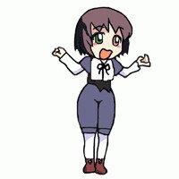 Rating: Safe Score: 0 Tags: 1girl :d brown_hair full_body green_eyes heterochromia image long_sleeves open_mouth pantyhose pencil_skirt short_hair simple_background skirt smile solo souseiseki standing white_legwear User: admin
