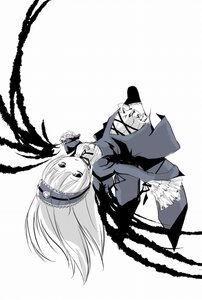 Rating: Safe Score: 0 Tags: 1girl auto_tagged dress flower frills full_body greyscale hairband image lolita_hairband long_hair long_sleeves monochrome ribbon rose solo striped suigintou wings User: admin