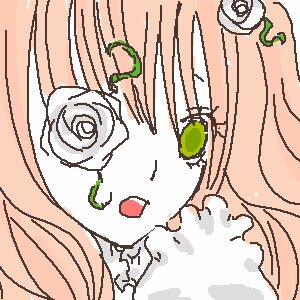 Rating: Safe Score: 0 Tags: 1girl bangs eyebrows_visible_through_hair green_eyes hair_between_eyes hair_ornament image kirakishou long_hair open_mouth pink_hair portrait simple_background solo User: admin
