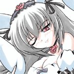 Rating: Safe Score: 0 Tags: 1girl blush collar grey_hair identity_censor image mosaic_censoring pixel_art red_eyes solo suigintou User: admin
