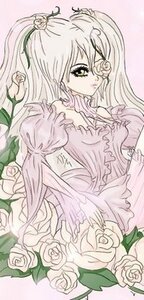 Rating: Safe Score: 0 Tags: 1girl dress eyepatch flower frills hair_ornament image kirakishou long_hair long_sleeves pink_flower pink_rose plant rose solo thorns vines white_flower white_rose yellow_flower yellow_rose User: admin