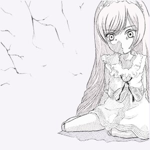Rating: Safe Score: 0 Tags: 1girl bird blush greyscale image long_hair monochrome sitting solo suiseiseki tears very_long_hair User: admin