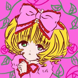 Rating: Safe Score: 0 Tags: 1girl bangs blonde_hair bow cat dress green_eyes heart hina_ichigo hinaichigo image leaf looking_at_viewer pink_background plant short_hair solo upper_body User: admin