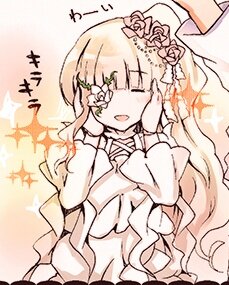 Rating: Safe Score: 0 Tags: 1girl blonde_hair blush dress flower hair_flower hair_ornament image kirakishou long_hair long_sleeves rose solo veil very_long_hair User: admin