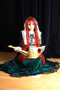 Rating: Safe Score: 0 Tags: 1girl dress fine_art_parody long_hair red_hair sitting solo suiseiseki User: admin