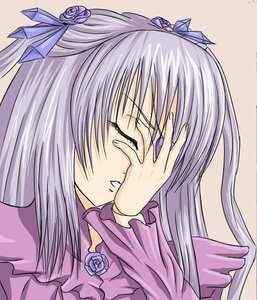 Rating: Safe Score: 0 Tags: 1girl auto_tagged barasuishou blue_flower blue_rose closed_eyes flower hair_flower hair_ornament image long_hair long_sleeves pink_rose purple_flower purple_rose ribbon rose silver_hair solo User: admin