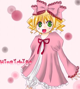 Rating: Safe Score: 0 Tags: 1girl :d blonde_hair bloomers blush bow dress green_eyes hair_bow hina_ichigo hinaichigo image long_sleeves open_mouth pink_bow pink_dress ribbon short_hair smile solo underwear white_bloomers User: admin