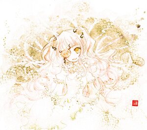 Rating: Safe Score: 0 Tags: 1girl dress eyepatch flower hair_ornament image kirakishou long_hair monochrome pink_hair rose solo traditional_media two_side_up User: admin