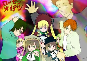 Rating: Safe Score: 0 Tags: 6+boys 6+girls blonde_hair blue_eyes brown_hair dress green_dress green_eyes head_scarf heterochromia hina_ichigo image long_sleeves looking_at_viewer multiple multiple_boys multiple_girls open_mouth pink_bow red_eyes shinku siblings sisters smile souseiseki suigintou suiseiseki tagme twins two_side_up User: admin