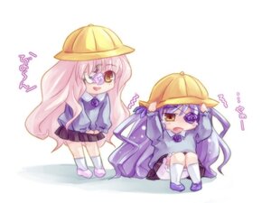 Rating: Safe Score: 0 Tags: 2girls artist_request barasuishou chibi flower_eyepatch hair_ribbon hat image jacket kindergarten kindergarten_uniform kirakishou kneehighs long_hair long_sleeves multiple_girls open_mouth pair pink_hair purple_hair ribbon rozen_maiden school_hat skirt socks striped very_long_hair white_legwear yellow_headwear User: admin