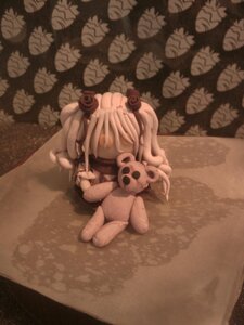 Rating: Safe Score: 0 Tags: 1girl doll flower kirakishou rose sitting solo stuffed_animal teddy_bear white_flower User: admin