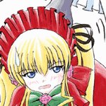 Rating: Explicit Score: 0 Tags: 1girl blonde_hair blue_eyes blush close-up image long_hair marker_(medium) mosaic_censoring pixel_art shinku solo User: admin
