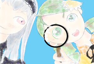 Rating: Safe Score: 0 Tags: 2girls close-up image kanaria multiple_girls pair smile suigintou white_hair User: admin