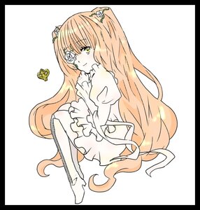 Rating: Safe Score: 0 Tags: 1girl black_border boots border bug butterfly dress eyepatch flower hair_flower hair_ornament image insect kirakishou letterboxed long_hair pillarboxed rose sitting smile solo striped striped_background striped_legwear thighhighs two_side_up vertical-striped_legwear vertical_stripes very_long_hair yellow_eyes User: admin
