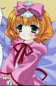 Rating: Safe Score: 0 Tags: 1girl :o blush bow dress frills green_eyes hina_ichigo hinaichigo image long_sleeves looking_at_viewer pink_bow pink_dress ribbon short_hair solo User: admin