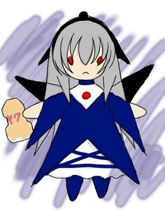 Rating: Safe Score: 0 Tags: 1girl blurry depth_of_field dress frown full_body grey_hair image long_hair long_sleeves looking_at_viewer red_eyes solo standing suigintou wings User: admin
