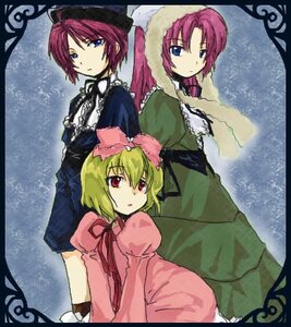 Rating: Safe Score: 0 Tags: 3girls back-to-back blonde_hair blue_eyes bow dress frills gundam gundam_seed gundam_seed_destiny hair_bow hat hina_ichigo image long_hair long_sleeves looking_at_viewer lowres lunamaria_hawke meyrin_hawke multiple multiple_girls parody pink_bow pink_hair puffy_sleeves red_eyes ribbon rozen_maiden short_hair siblings sisters souseiseki stellar_loussier suiseiseki tagme twins User: admin