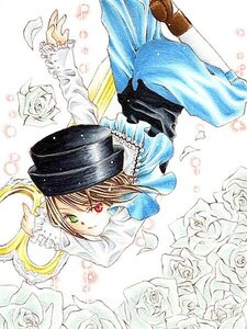 Rating: Safe Score: 0 Tags: 1girl brown_hair dress flower frills green_eyes hat heterochromia image long_sleeves looking_at_viewer lying marker_(medium) pink_rose red_eyes rose short_hair solo souseiseki suiseiseki traditional_media watercolor_(medium) white_flower white_rose User: admin
