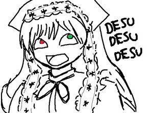 Rating: Safe Score: 0 Tags: 1girl :d blush dress greyscale hairband image long_hair monochrome open_mouth simple_background smile solo suiseiseki white_background User: admin