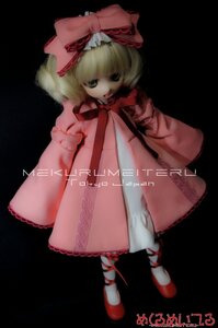 Rating: Safe Score: 0 Tags: 1girl black_background blonde_hair bow doll dress frills full_body hinaichigo long_sleeves looking_at_viewer mary_janes red_footwear ribbon shoes short_hair solo standing white_legwear User: admin