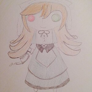 Rating: Safe Score: 0 Tags: 1girl blonde_hair image long_hair no_humans photo red_eyes solo suiseiseki traditional_media User: admin