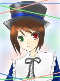 Rating: Safe Score: 0 Tags: 1girl bangs brown_hair closed_mouth collar dress frills green_eyes hat heterochromia image long_sleeves looking_at_viewer red_eyes ribbon short_hair solo souseiseki User: admin