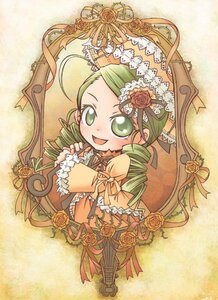 Rating: Safe Score: 0 Tags: 1girl ahoge commentary_request dress drill_hair emu_(toran) flower frills green_eyes green_hair hair_ornament hat image instrument kanaria long_hair long_sleeves orange_flower orange_rose parasol plant ribbon rose rozen_maiden smile solo twin_drills umbrella vines violin yellow_background yellow_rose User: admin