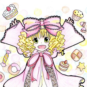 Rating: Safe Score: 0 Tags: 1girl :d blonde_hair bow cake cake_slice candy checkerboard_cookie cookie cupcake doughnut food fruit green_eyes hina_ichigo hinaichigo image macaron open_mouth pastry pink_bow pink_neckwear pink_ribbon ribbon short_hair smile solo star_(symbol) strawberry strawberry_shortcake sweets User: admin