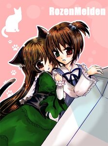 Rating: Safe Score: 0 Tags: 2girls animal_ears brown_hair cat_ears cat_tail dress frills green_dress hair_ornament heterochromia image long_hair long_sleeves looking_at_viewer multiple_girls pair red_eyes short_hair siblings sisters souseiseki suiseiseki User: admin