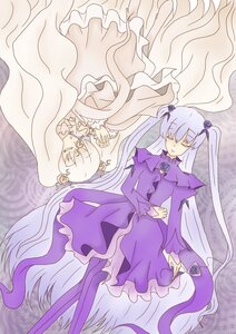 Rating: Safe Score: 0 Tags: 2girls barasuishou closed_eyes dress frills hair_ornament image kirakishou long_hair long_sleeves multiple_girls pair pink_hair purple_dress twintails very_long_hair User: admin