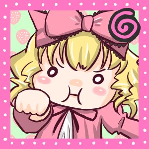 Rating: Safe Score: 0 Tags: 1girl bangs blonde_hair blush border bow chibi frame hair_bow hinaichigo image long_hair looking_at_viewer pink_background pink_bow polka_dot polka_dot_background solo User: admin