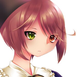 Rating: Safe Score: 0 Tags: 1girl bangs closed_mouth eyebrows_visible_through_hair face frills green_eyes hoshizora_rin image looking_at_viewer portrait short_hair simple_background solo souseiseki striped vertical_stripes white_background User: admin