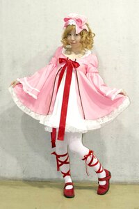 Rating: Safe Score: 0 Tags: 1girl blonde_hair bow dress full_body hat hina_ichigo hinaichigo long_sleeves pantyhose photo pink_bow pink_dress pink_headwear red_footwear ribbon shoes short_hair sleeves_past_wrists solo standing white_legwear User: admin